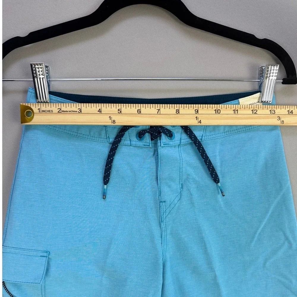 Billabong Boys Platinum X All Day Swim Board Shorts Blue Size 24 Medium 8Reg